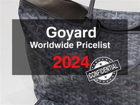 goyard mini saigon price 2024|saint pierre goyard price list.